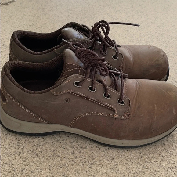 Red Wing Women’s work shoes Comfort-pro Non-Metallic Toe Oxford  shoes sz 7.5 - Picture 1 of 13